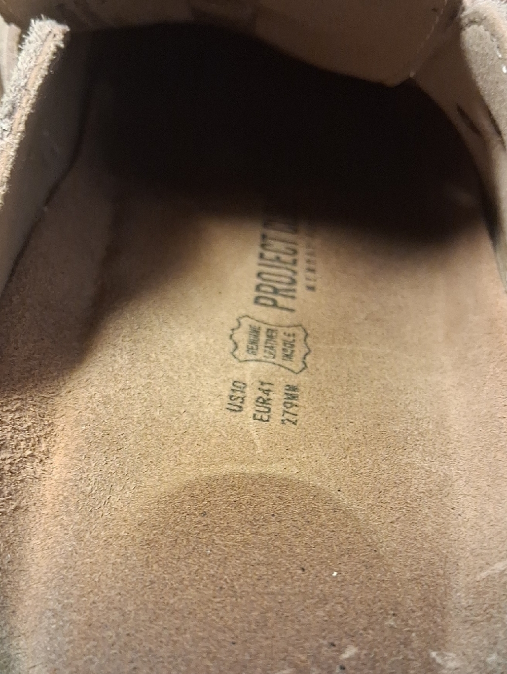 Project Cloud Memeory Foam Beige Suede Slip-On Clog Mules with Buckles Size 10 - Picture 6 of 10